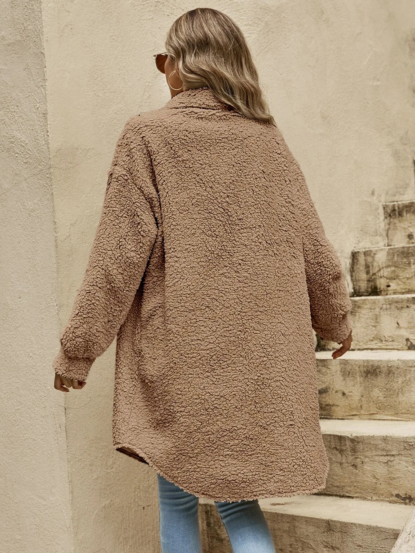 Mila | Fleece dames jas