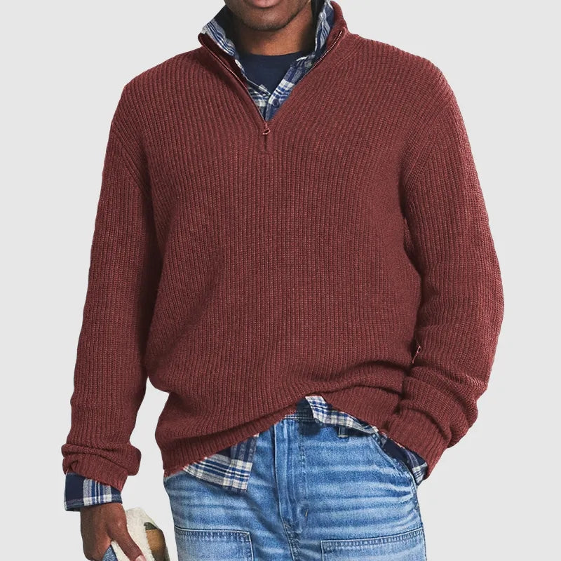 Sven | Half Zip Trui