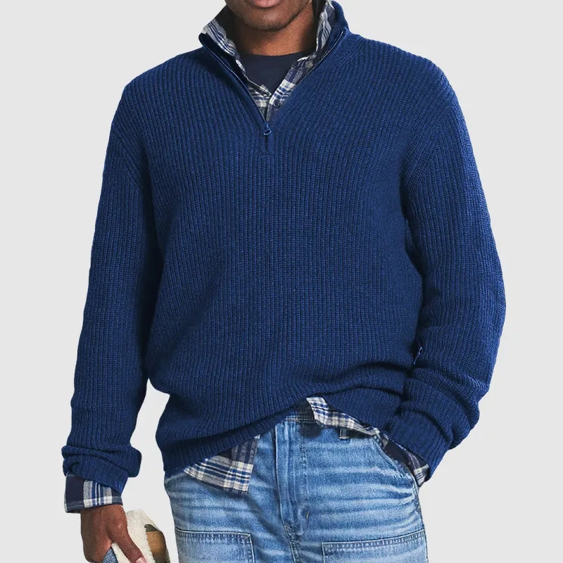 Sven | Half Zip Trui