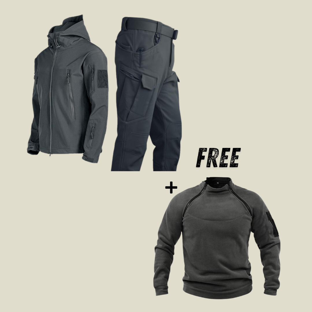 Tim | Militair Waterdicht Pak + Gratis Jas Normale Prijs