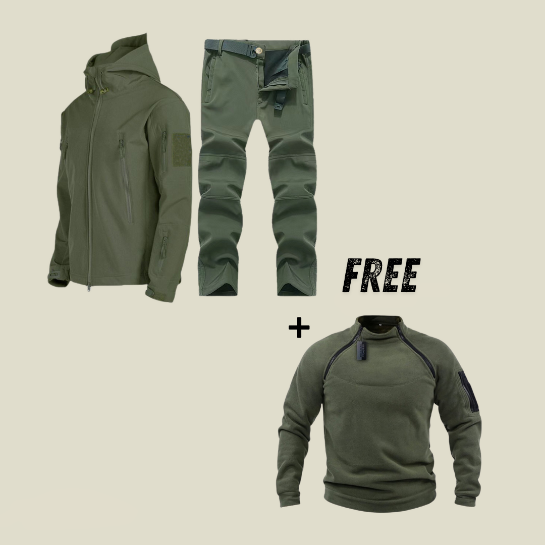 Tim | Militair Waterdicht Pak + Gratis Jas Normale Prijs