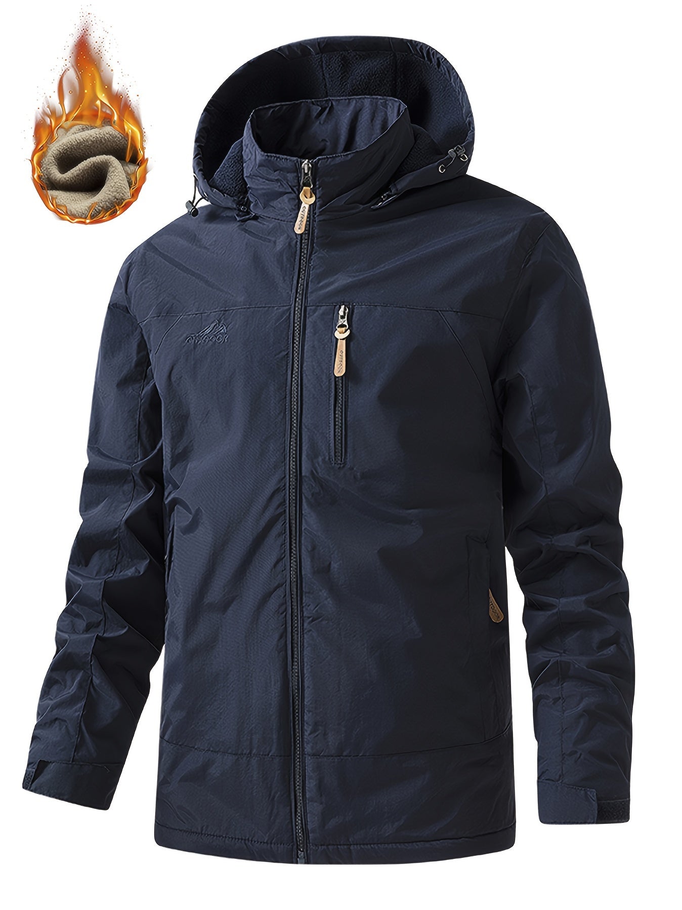 Xavier | Waterdichte en Winddichte Fleece Gevoerde Jas