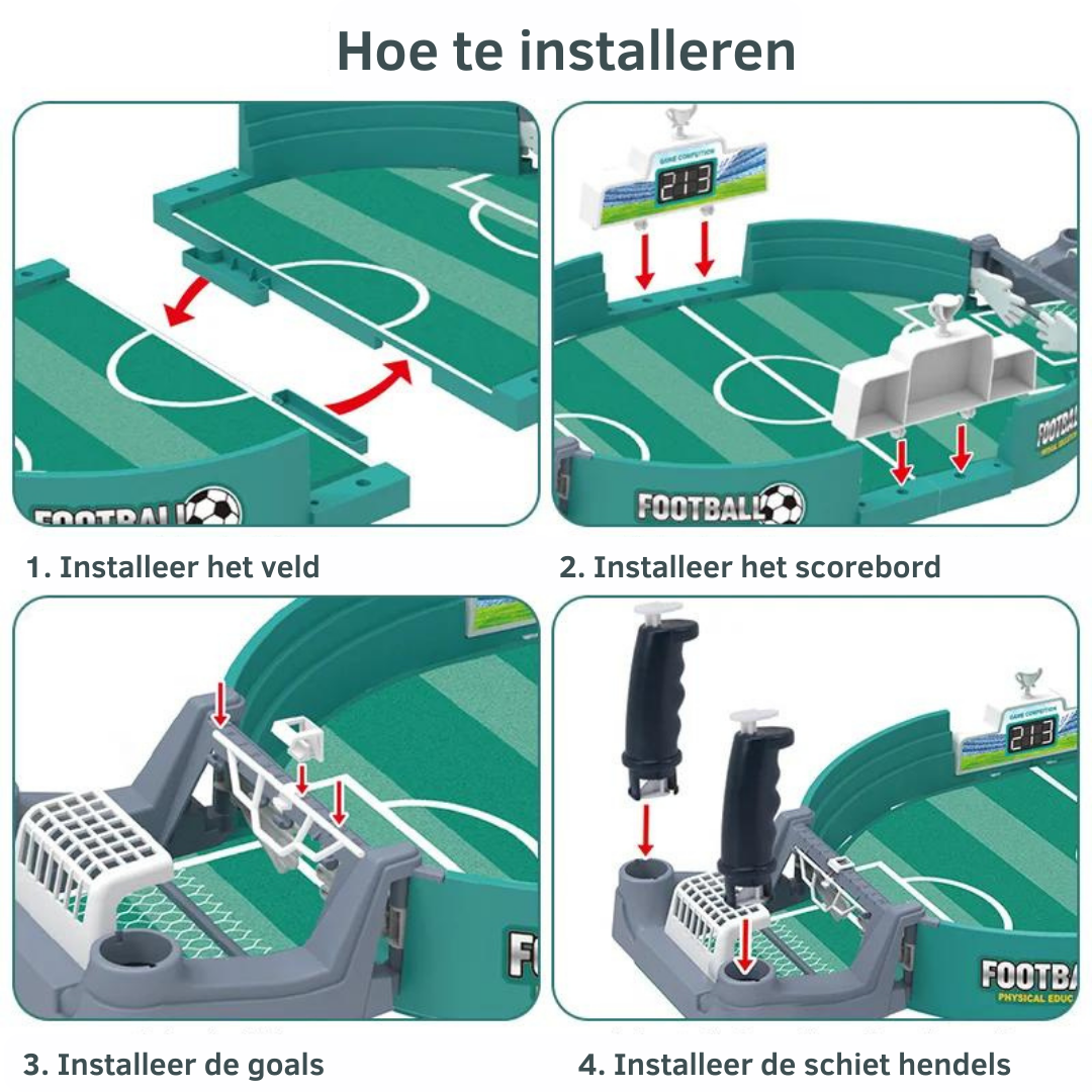 FOOTBALL GAME⢠- DAAG JE VRIENDJES UIT - TAFELVOETBAL