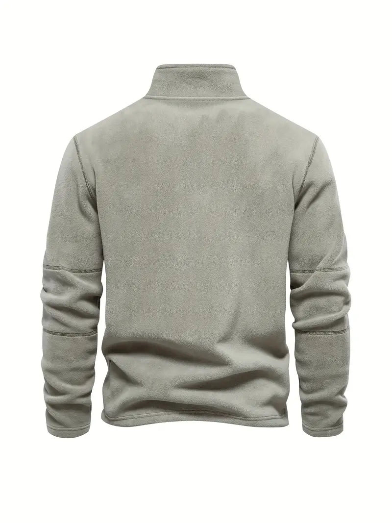 Boaz | Corduroy Half Zip Trui