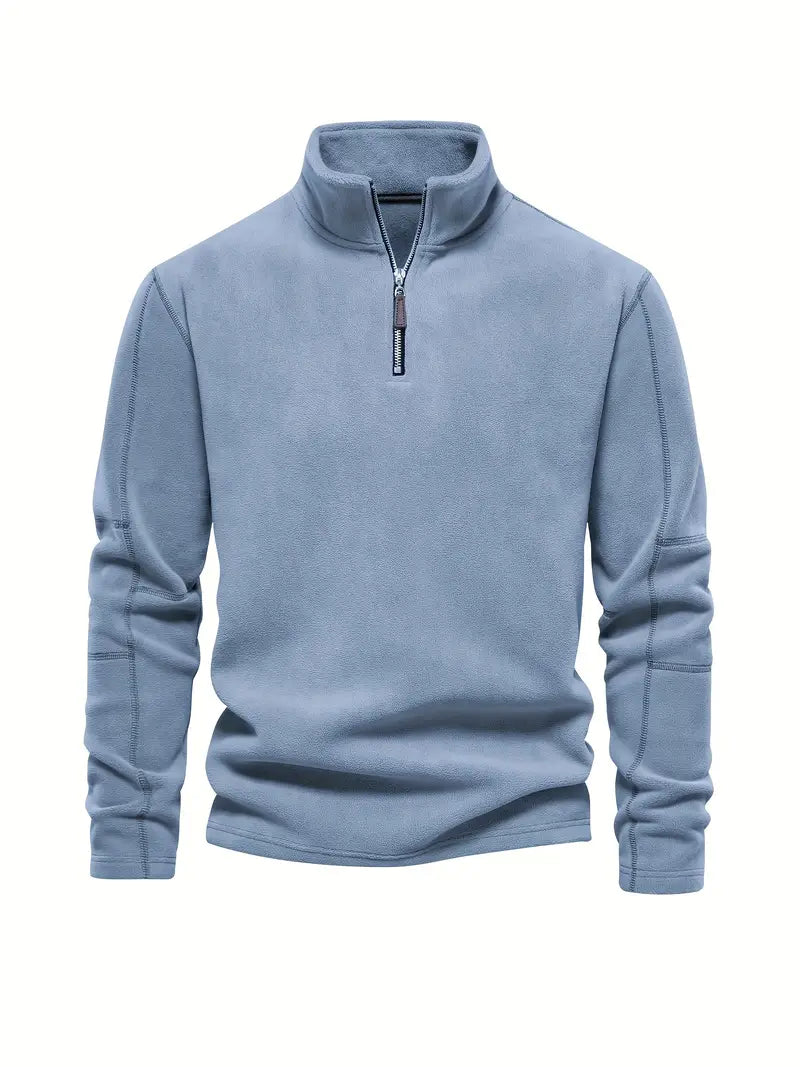 Boaz | Corduroy Half Zip Trui