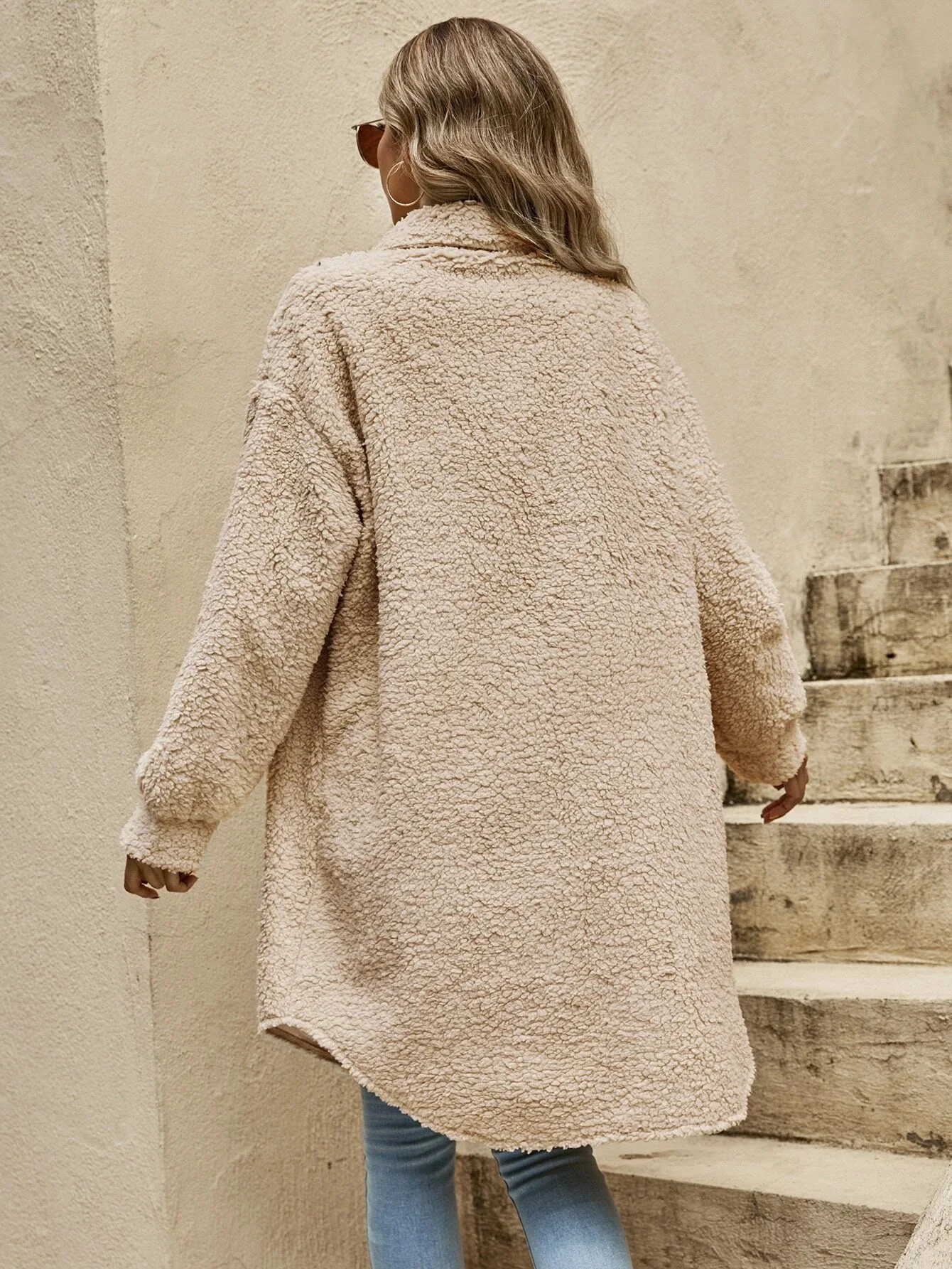Mila | Fleece dames jas