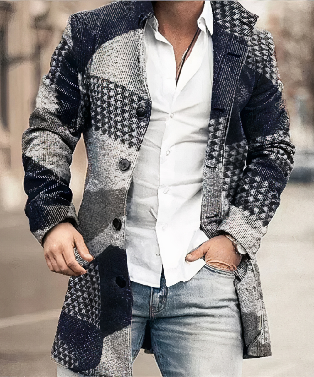 Adam | Trenchcoat met een Moderne Flair voor Mannen