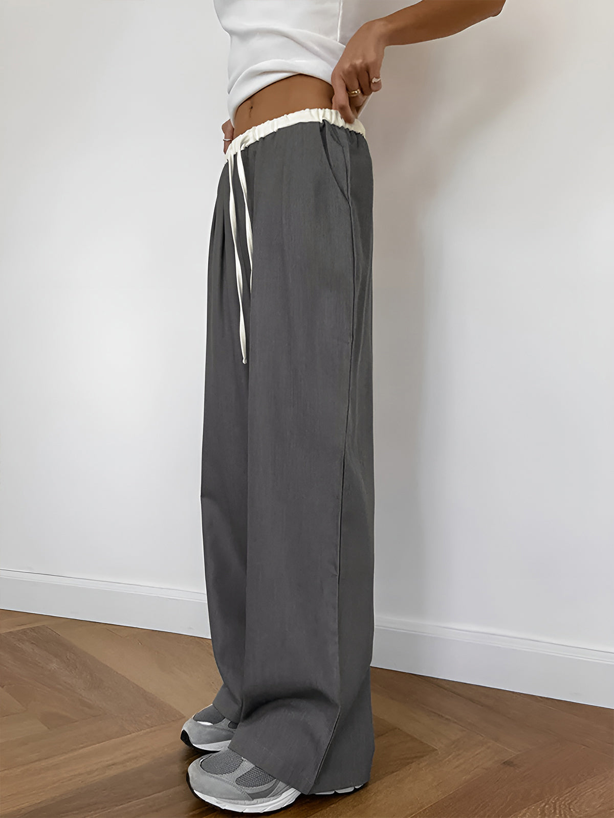 Mia | Relaxte Broek met Trekkoord