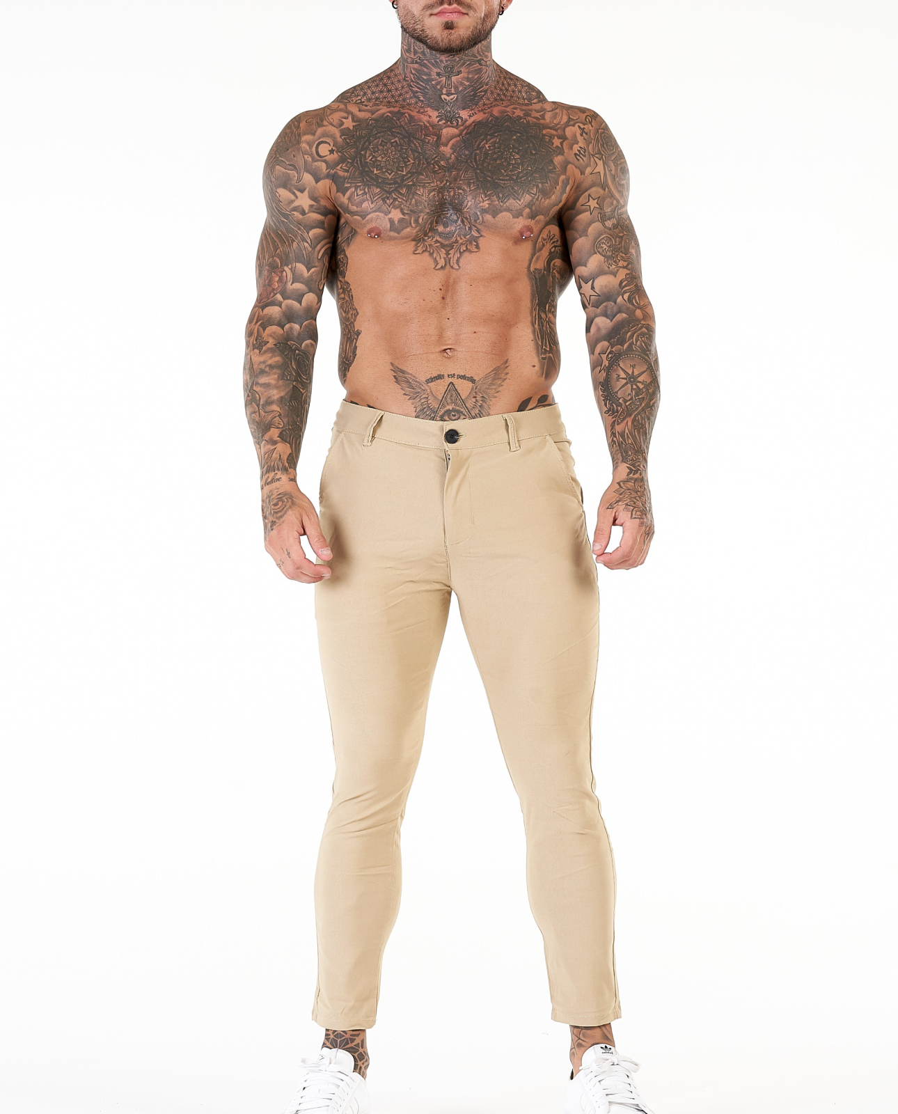 ENZO TROUSERS | KHAKI