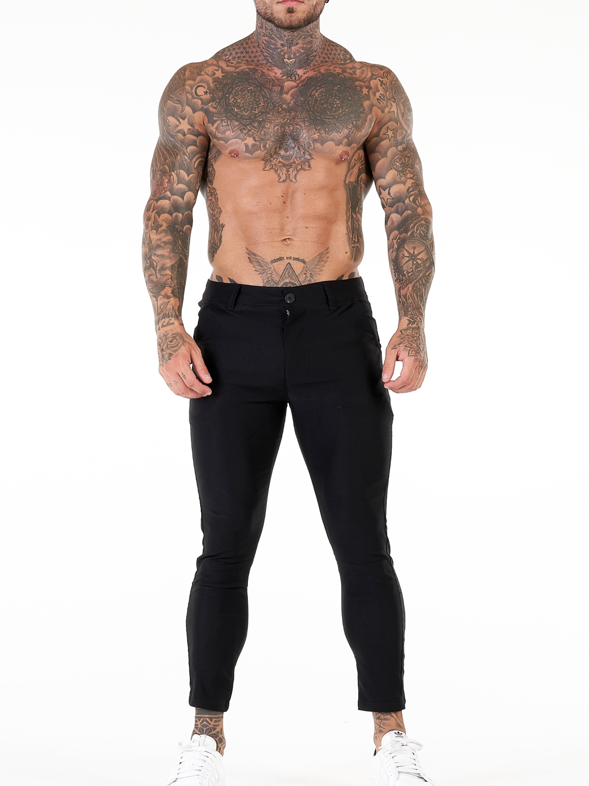 ENZO TROUSERS | BLACK