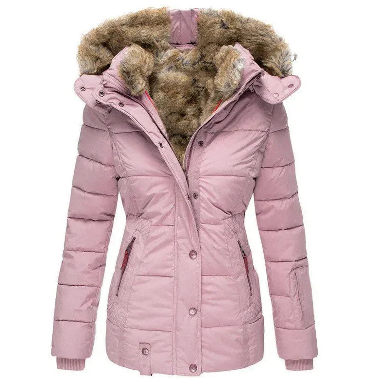 Annelie | Warme bontgevoerde winterjas
