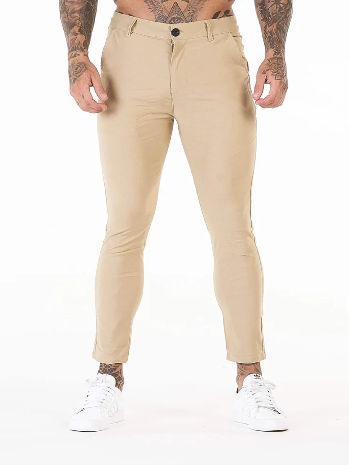 ENZO TROUSERS | KHAKI