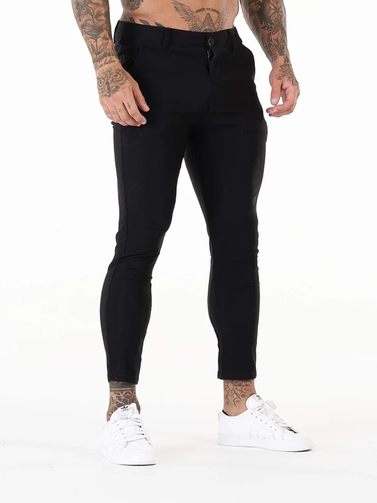 ENZO TROUSERS | BLACK