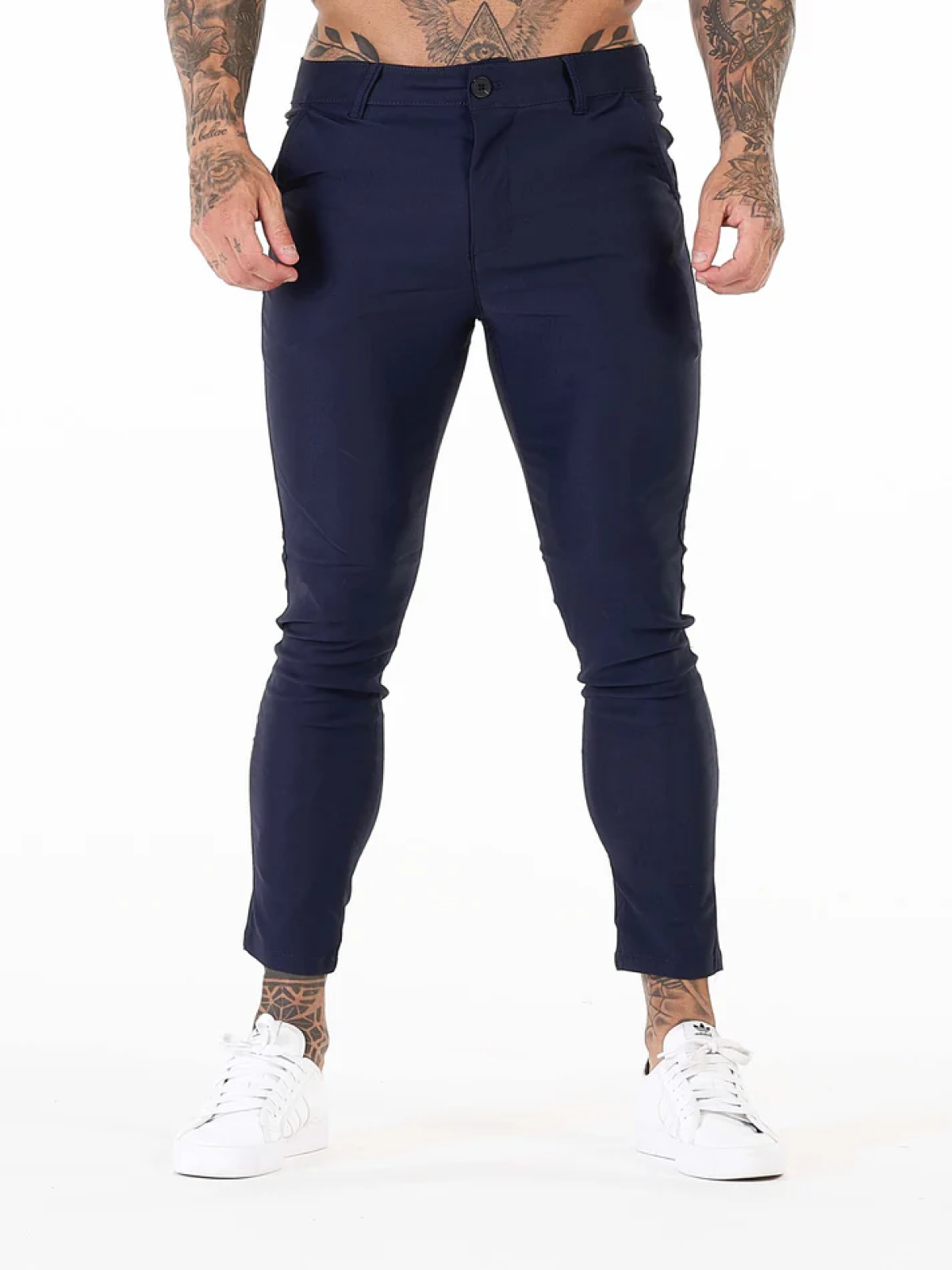 ENZO TROUSERS | BLUE
