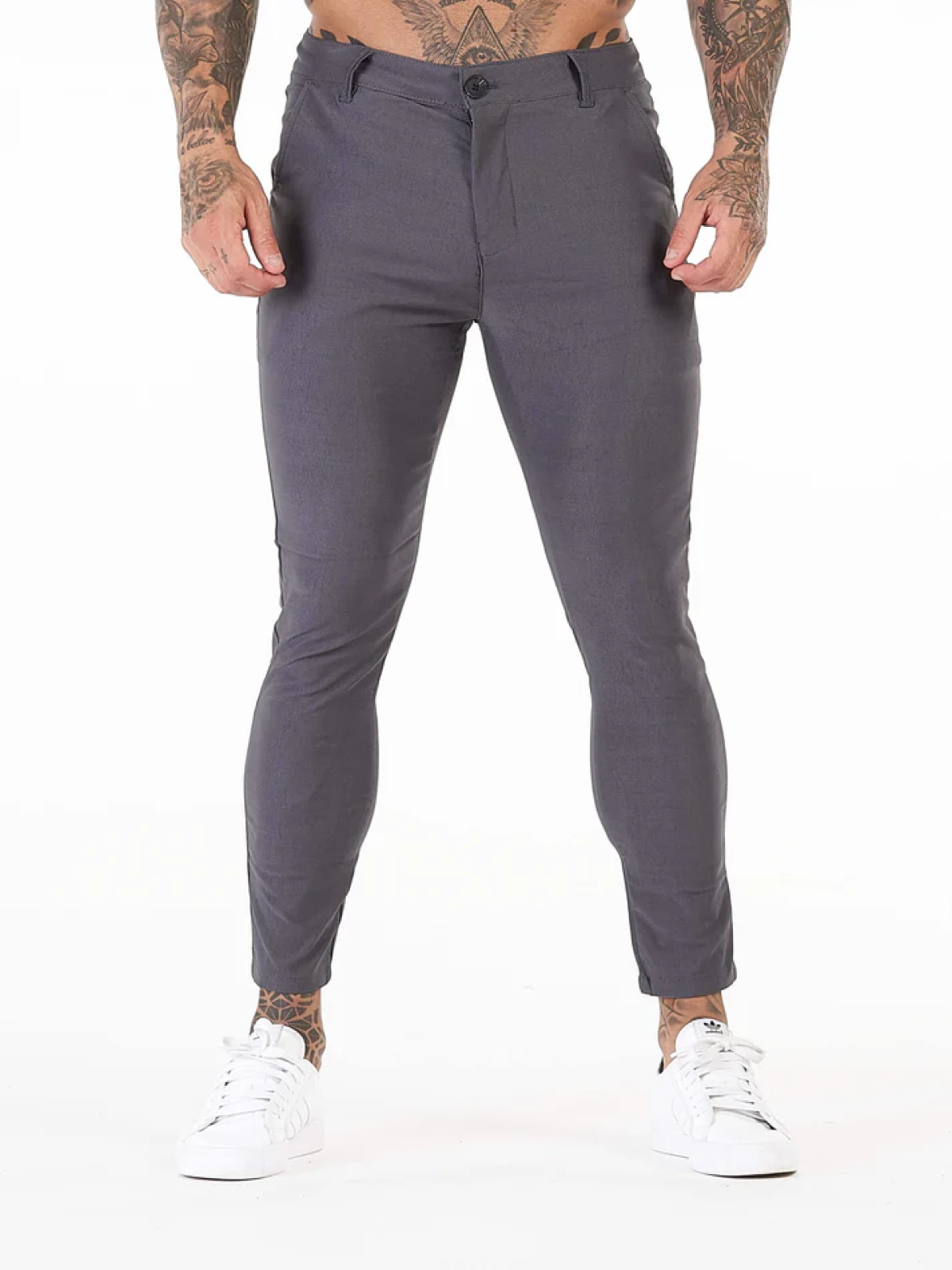 ENZO TROUSERS | GREY