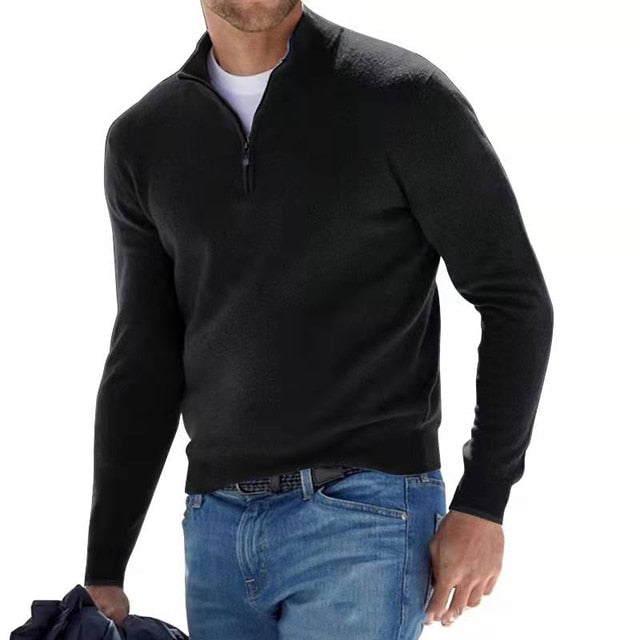 Kevin | Elegante Zip Trui