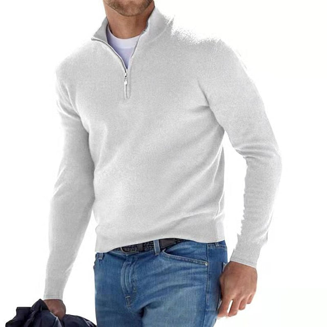 Kevin | Elegante Zip Trui