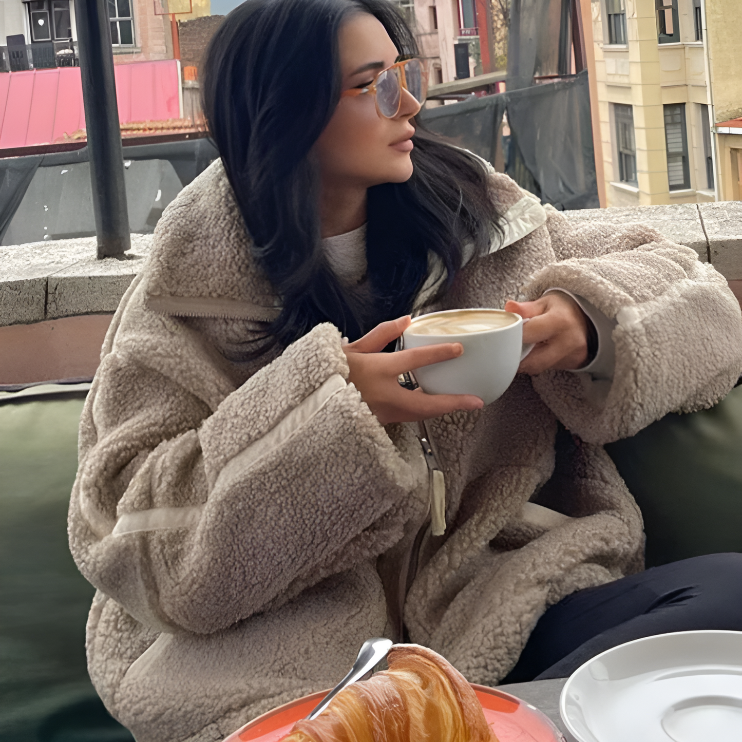 Camila | Teddy-fleece jas