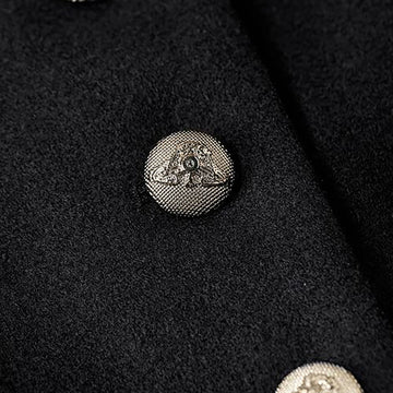 Vinci™- Italiaanse wollen jas met lange mouwen