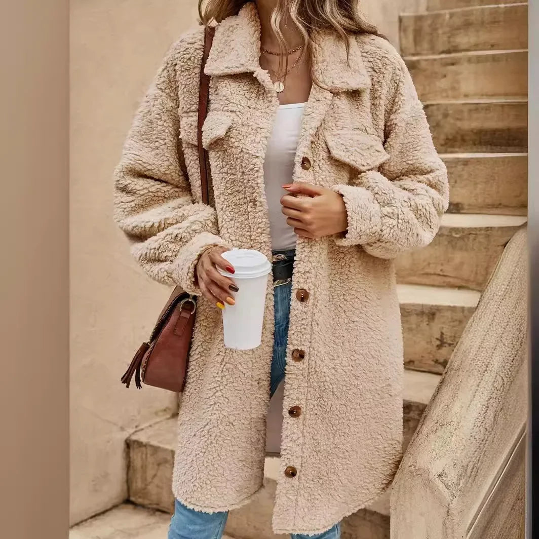 Mila | Fleece dames jas
