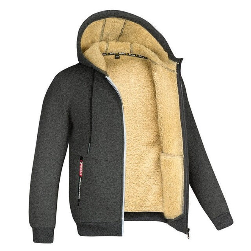 Dion | Warm Winter Vest met Wollen Binnenkant