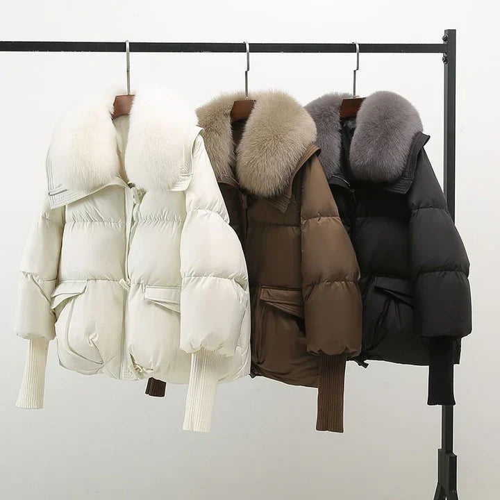 Valerie | Elegante Winterjas met Bondkraag