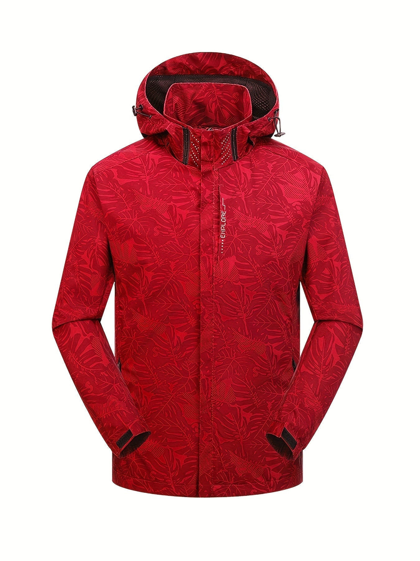 Hendrik | Casual Waterdichte Windjack met Capuchon