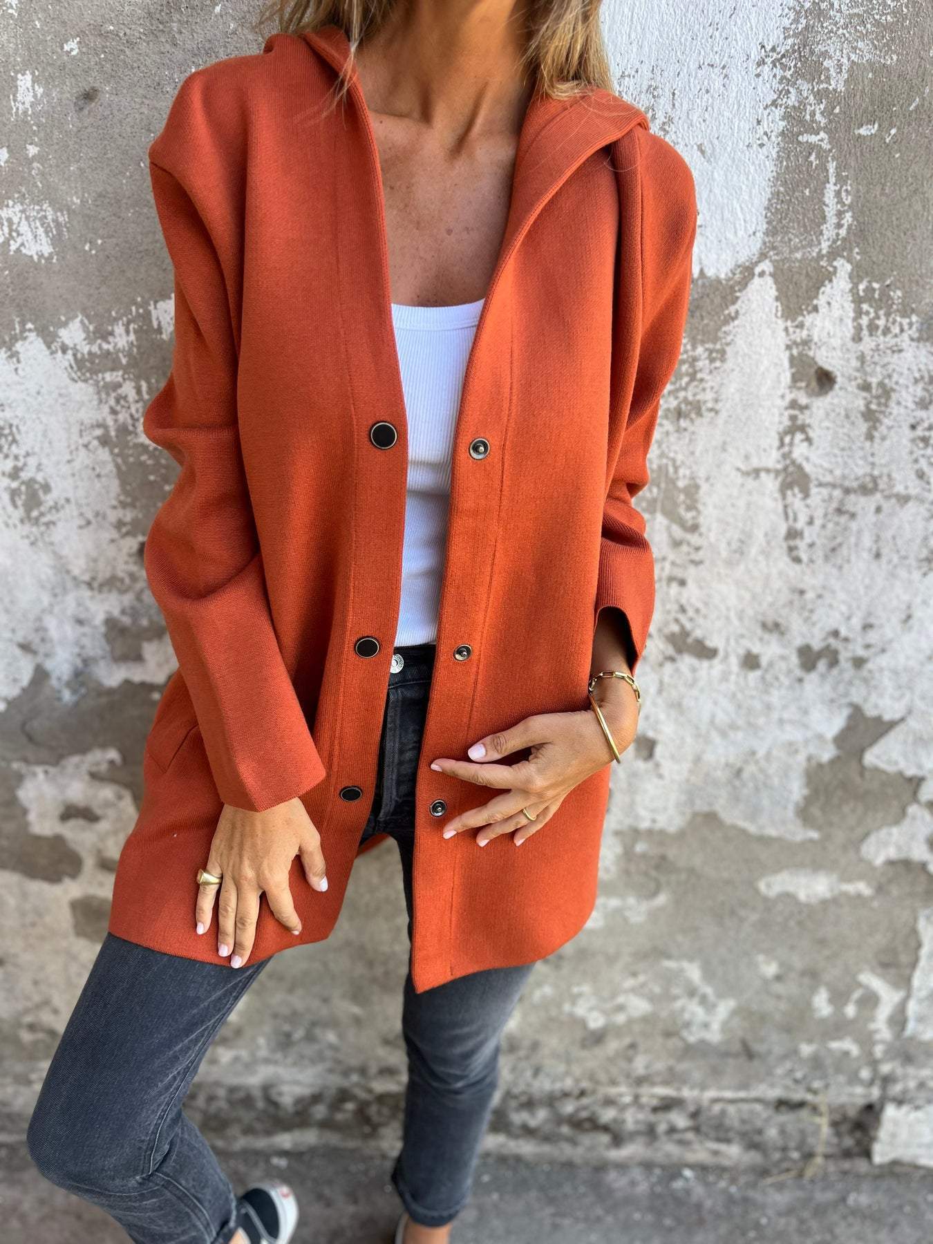 Lois | Casual blazer met capuchon