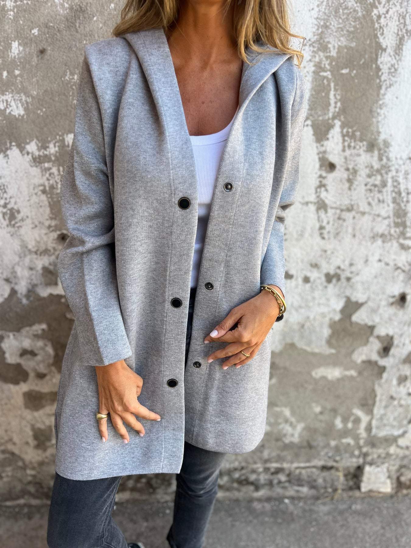 Lois | Casual blazer met capuchon
