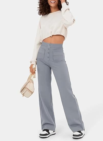 Lena | Hoge Taille Casual Broek