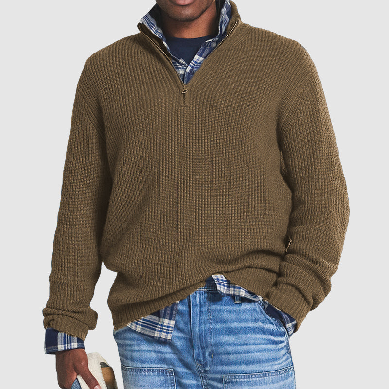 Sven | Half Zip Trui