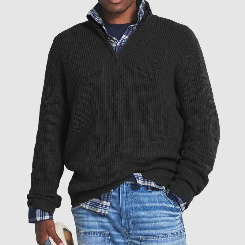Sven | Half Zip Trui