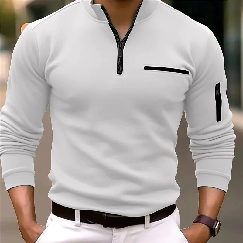 Sander | Quarter-Zip Polo