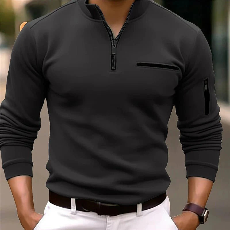 Sander | Quarter-Zip Polo