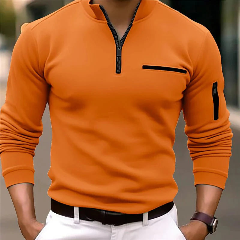 Sander | Quarter-Zip Polo