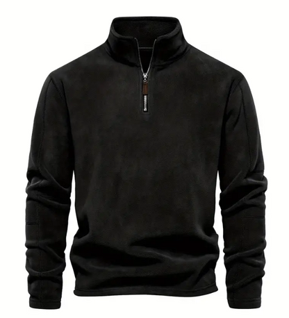 Boaz | Corduroy Half Zip Trui