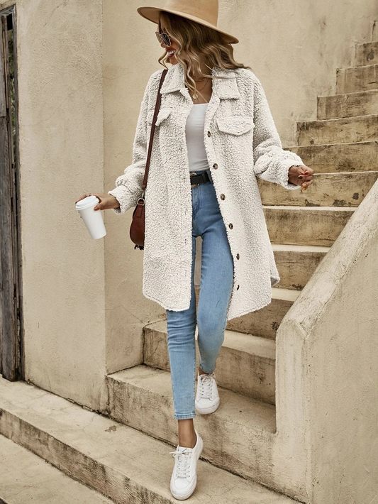 Mila | Fleece dames jas