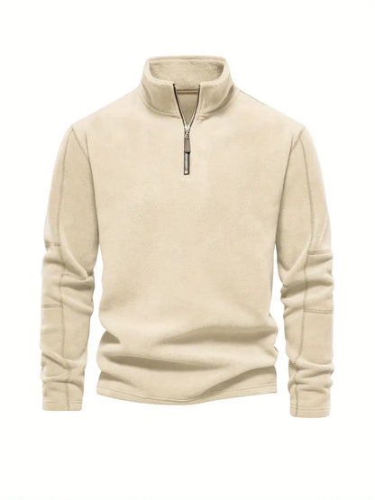 Boaz | Corduroy Half Zip Trui