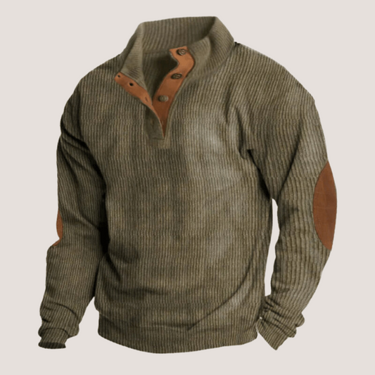 Olivier™ | Luxe trui met knopen