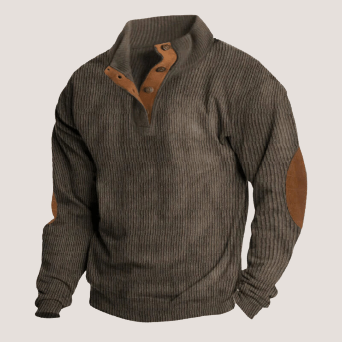 Olivier™ | Luxe trui met knopen