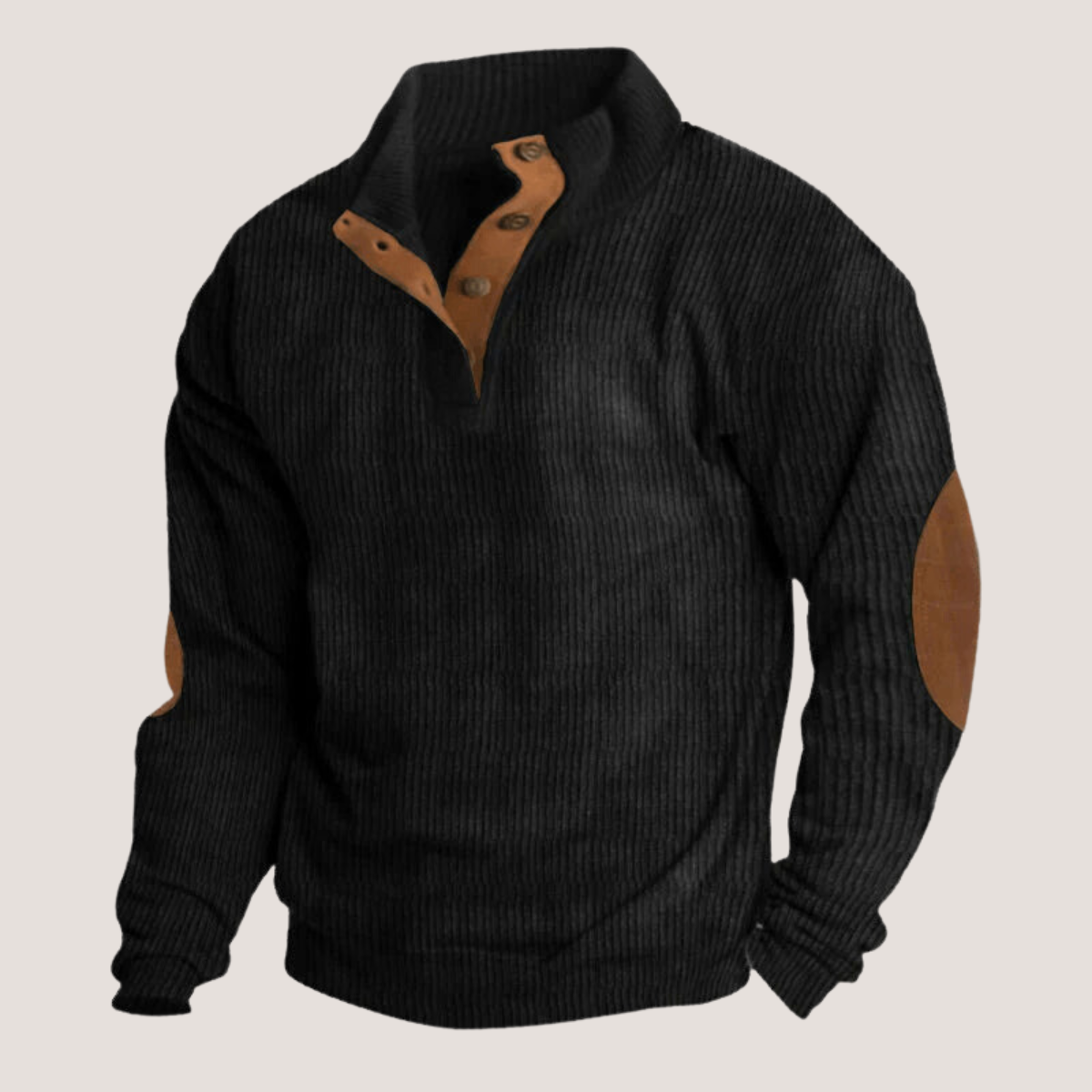 Olivier™ | Luxe trui met knopen