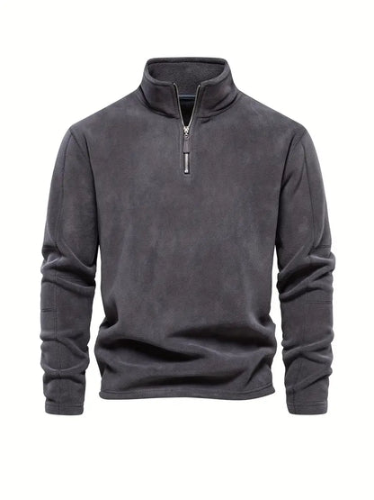 Boaz | Corduroy Half Zip Trui
