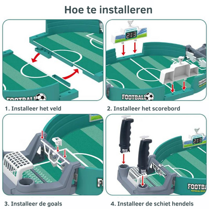 FOOTBALL GAME™ - DAAG JE VRIENDJES UIT - TAFELVOETBAL