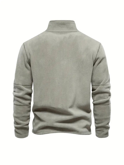 Boaz | Corduroy Half Zip Trui