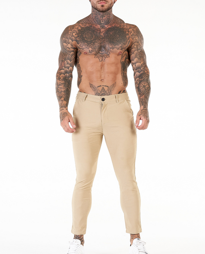 ENZO TROUSERS | KHAKI