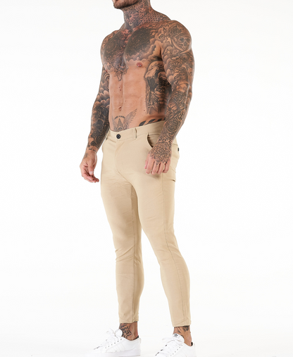 ENZO TROUSERS | KHAKI