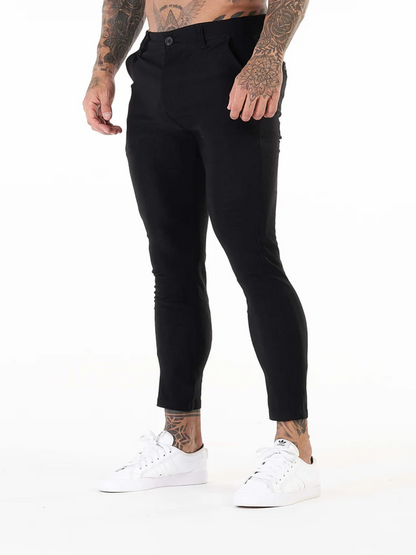 ENZO TROUSERS | BLACK