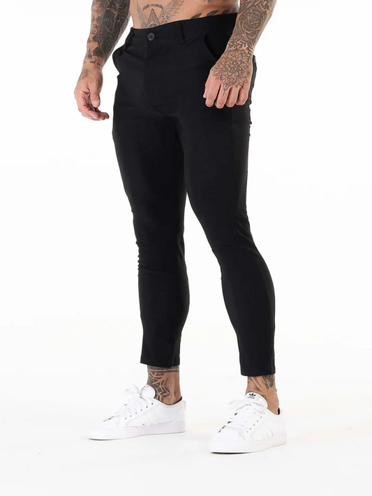 ENZO TROUSERS | BLACK