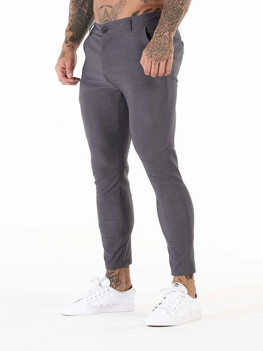 ENZO TROUSERS | GREY