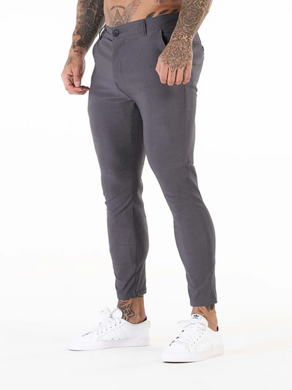 ENZO TROUSERS | GREY